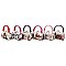 Pack of 12 Adorable Dogs Design Coin Purse