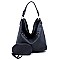 Fashion Zip 2-in-1 Shoulder Bag