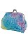 PACK OF 12 TRENDY ASSORTED COLOR FAUX FUR COIN PURSE