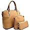 Top Quality 3-Piece SET Satchel With Wallet