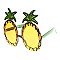 Pack of 12 Novelty Pineapple Sunglasses