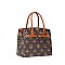 2-in-1 Large Size Classic Satchel Set + Wallet