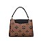 2 In1 Monogram -V- Emblem Handbag with Wallet