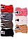 PACK OF 12 TRENDY ASSORTED COLOR KNITTED HEADWRAP