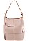 2 IN 1 STYLISH WOVEN SATCHEL WITH LONG STRAP