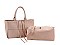 2IN1 FASHION TRENDY SATCHEL BAG AND MINI BAG SET