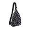 DENIM SLING BAG
