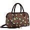 Monogram Avocado Print 3-in-1 Boston Bag