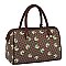 Monogram Avocado Print 3-in-1 Boston Bag