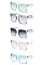 PACK OF 12 ASSORTED COLOR FASHION SUNGLASSES