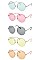 PACK OF 12 ASSORTED COLOR FASHION SUNGLASSES