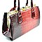 DESIGNER METAL FRAME ALLIGATOR BOUTIQUE SATCHEL