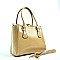 DESIGNER QUALITY JEWEL TOP BOUTIQUE SATCHEL