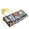 FASHION MAGAZINE PRINT SPIKE WALLET