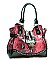 Padlock Snake Print Tote  Bag