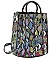 HOT FASHION SNAKE PRINT MULTI COLORED TOTE BAG