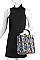 HOT FASHION SNAKE PRINT MULTI COLORED TOTE BAG