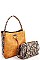 PYTHON PRINT 2 IN 1 DESIGNER SATCHEL