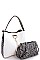PYTHON PRINT 2 IN 1 DESIGNER SATCHEL