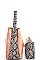 PYTHON PRINT 2 IN 1 DESIGNER SATCHEL