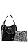 PYTHON PRINT 2 IN 1 DESIGNER SATCHEL