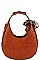 VIRAGO SCARF ACCENTED HOBO BAG