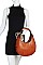VIRAGO SCARF ACCENTED HOBO BAG