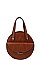 VIRAGO CIRCLE SATCHEL WITH LONG STRAP