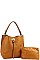 2IN1 MODERN VIRAGO FASHION SATCHEL WITH LONG STRAP