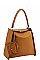 2IN1 MODERN DESIGNER SATCHEL WITH LONG STRAP