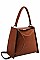2IN1 MODERN DESIGNER SATCHEL WITH LONG STRAP
