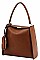 2IN1 MODERN DESIGNER SATCHEL WITH LONG STRAP