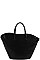 STYLISH ASYMMETRIC SHOPPER WITH LONG STRAP