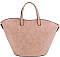 STYLISH ASYMMETRIC SHOPPER WITH LONG STRAP