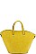 STYLISH ASYMMETRIC SHOPPER WITH LONG STRAP