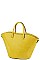 STYLISH ASYMMETRIC SHOPPER WITH LONG STRAP