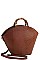 MODERN STYLISH SHELL BUCKET BAG WITH LONG STRAP
