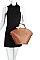 MODERN STYLISH SHELL BUCKET BAG WITH LONG STRAP