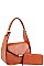 2IN1 FASHION SHOULDER BAG WITH MATCHING WALLET