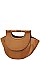 DESIGNER VIRAGO COLLECTION SATCHEL WITH LONG STRAP
