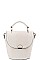 VIRAGO COLLECTION BUCKET SHOULDER SATCHEL WITH LONG STRAP