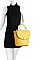 VIRAGO COLLECTION BUCKET SHOULDER SATCHEL WITH LONG STRAP