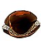 2 in 1 Knot Accent Leopard Cheetah Print Hobo