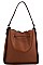 MIXED ANIMAL SKIN PATTERN 2 IN 1 SATCHEL