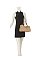 Belted Top Handle Satchel
