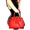 Tassel Accent Dome Satchel Wallet SET  MH-DX0052W