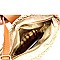 Half-Moon Knitted Straw Bohemian Cross Body Shoulder Bag