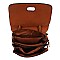 Twist Lock Flap Convertible Backpack