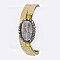 Beaded Druzy Wrapped Leather Bracelet LA-BR585