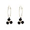 Fashionable Dangly Flower Hook Earring SLE0240